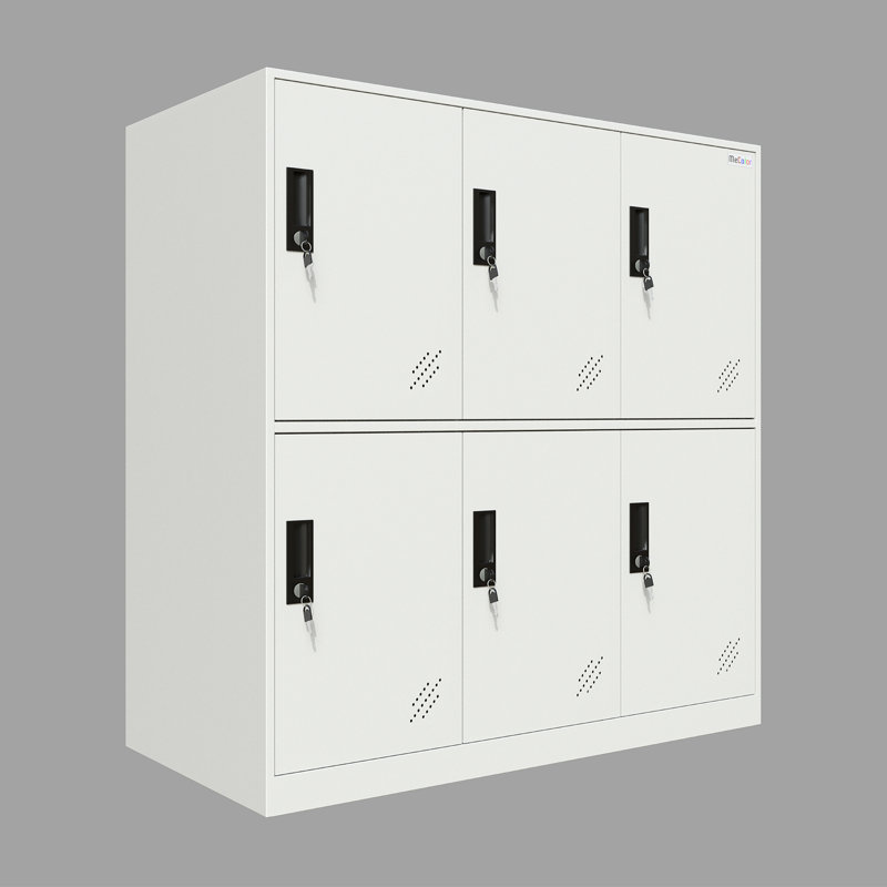 Metal 90cm Storage Cabinet with Handle
