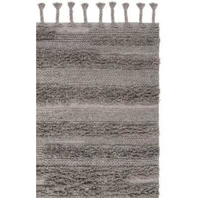 Casablanca Hand Woven Wool Solid Color Rug