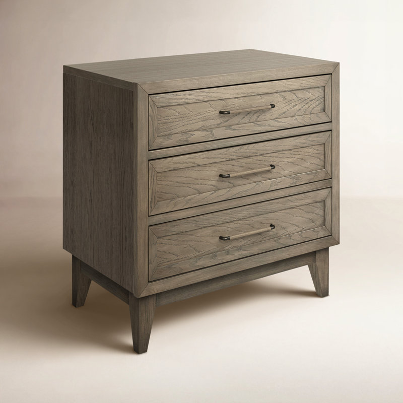 Karson 28'' W Nightstand, Gray Wash