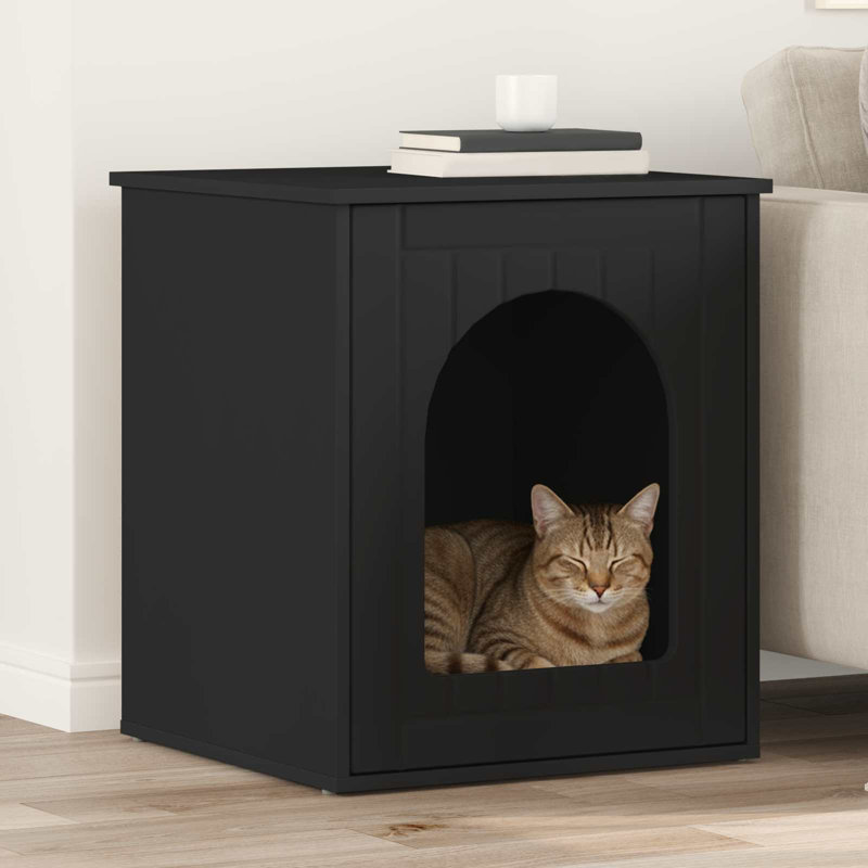 62cm H Cat Tree, Black