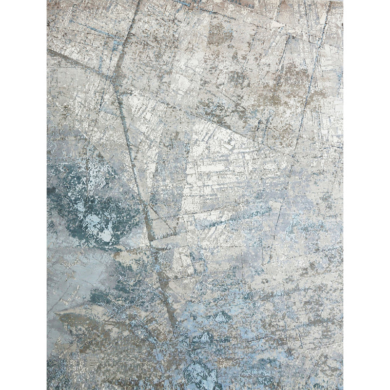 Abstract Area Rug, Rectangle 2' x 3'