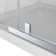 Vienna 48'' W 79'' H Semi-Frameless Rectangle Reversible Shower Kit