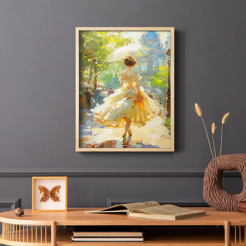 "WOMEN Series DCCXC III" par J Paul, Naturel, H 11 po x l 9 po