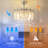 21'' Modern Ceiling Fan with Light-1782415883