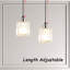Luminaire suspendu cylindrique 2 lumières Kayle-1722985371