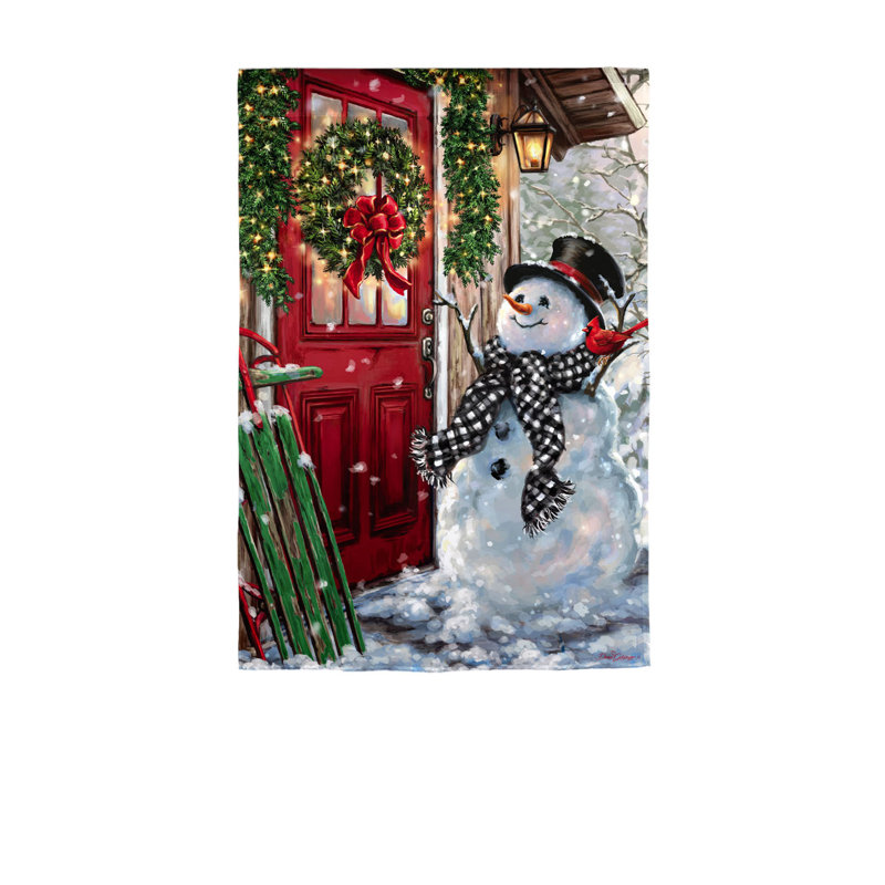 Drapeau de jardin en polyester 43 x 29 po Weddel