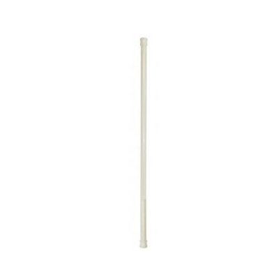 Telescopic Shower Curtain Pole in White
