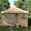 Vidaxl Foldable Tent Canopy Patio Pavilion Gazebo Pop Up Tent Marquee Canopy-125169103-125169110-125169112