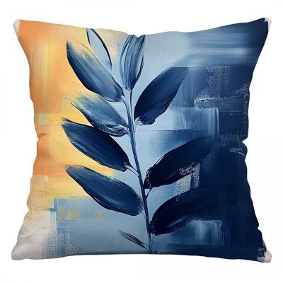 Coussin Leaf Impression