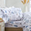  Ensemble de draps à imprimé géométrique 100% flanelle de coton-847769621