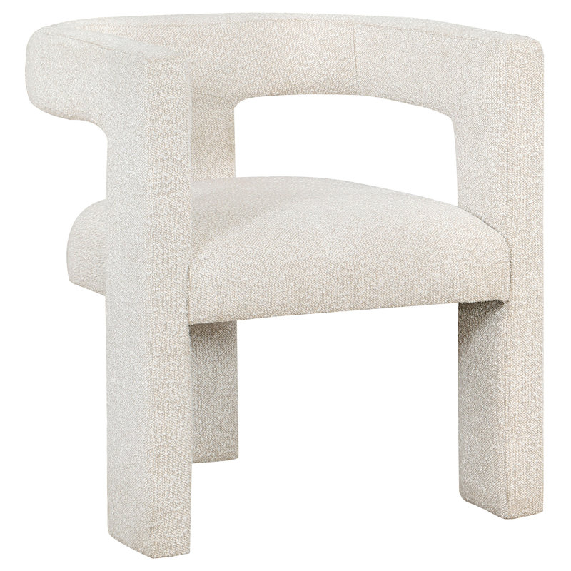 Chaise d'appoint rembourrée Verda