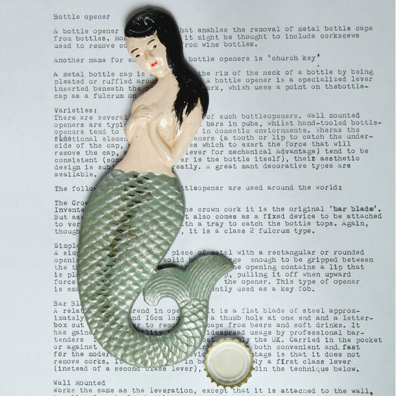 Keck Mermaid Bottle Opener