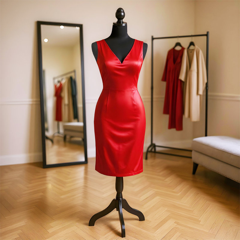 Mannequin Torso Manikin Dress Form 49-67 pouces à hauteur ajustable pour femme