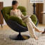 Chaise de loisir luxueuse pivotante et confortable-207171183-207171179