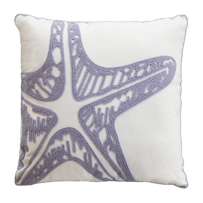 Lavender Starfish pillow