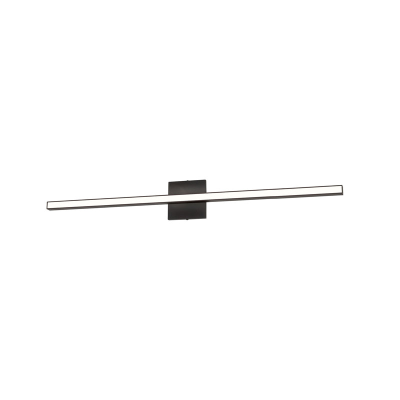 Arnitha Dimmable LED Bath Bar, Black