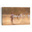 «Child with Goats», reproduction d'art murale cheval contemporain doré-770209770