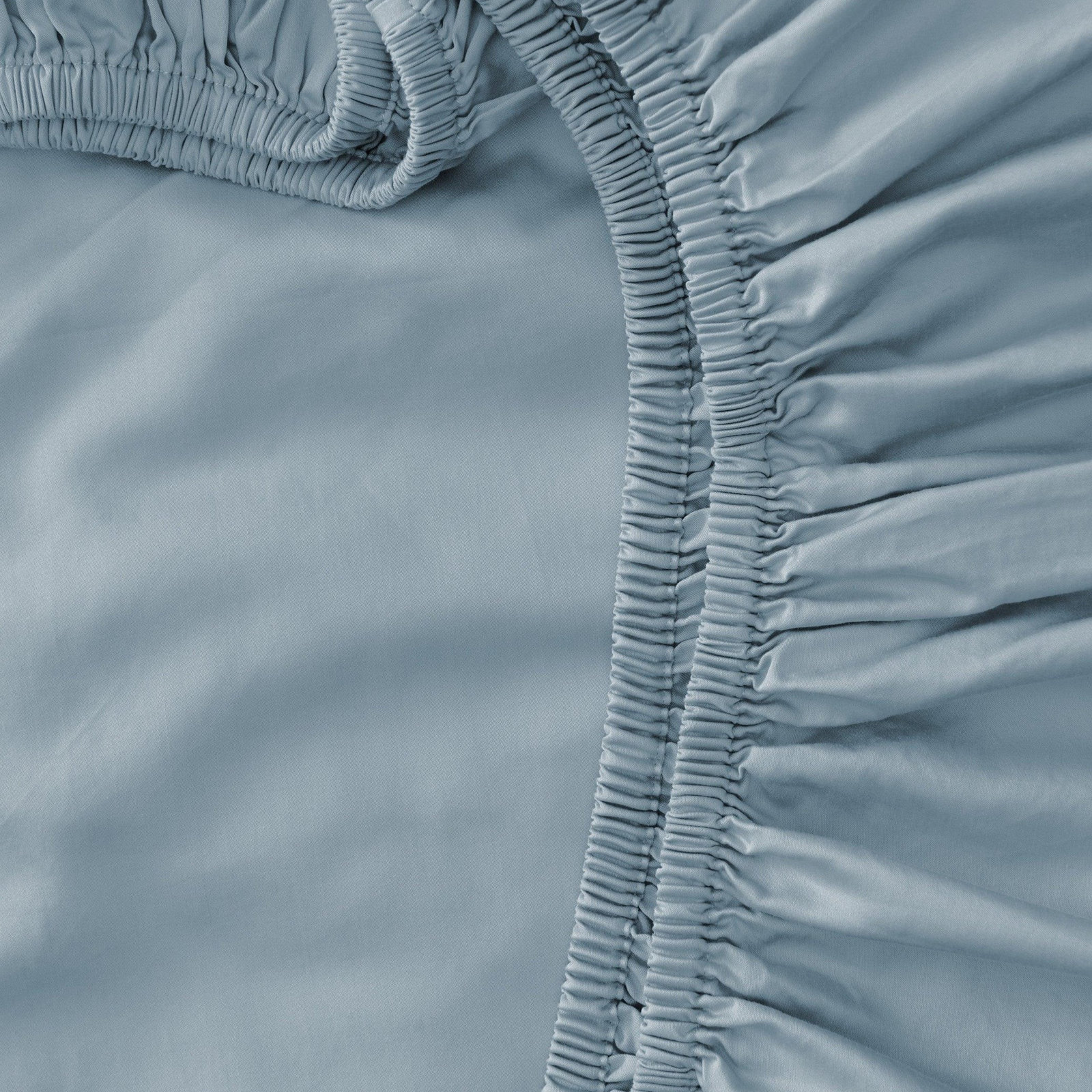 Double Stitch Sheet Set, Full Sheet Set, Windward Blue
