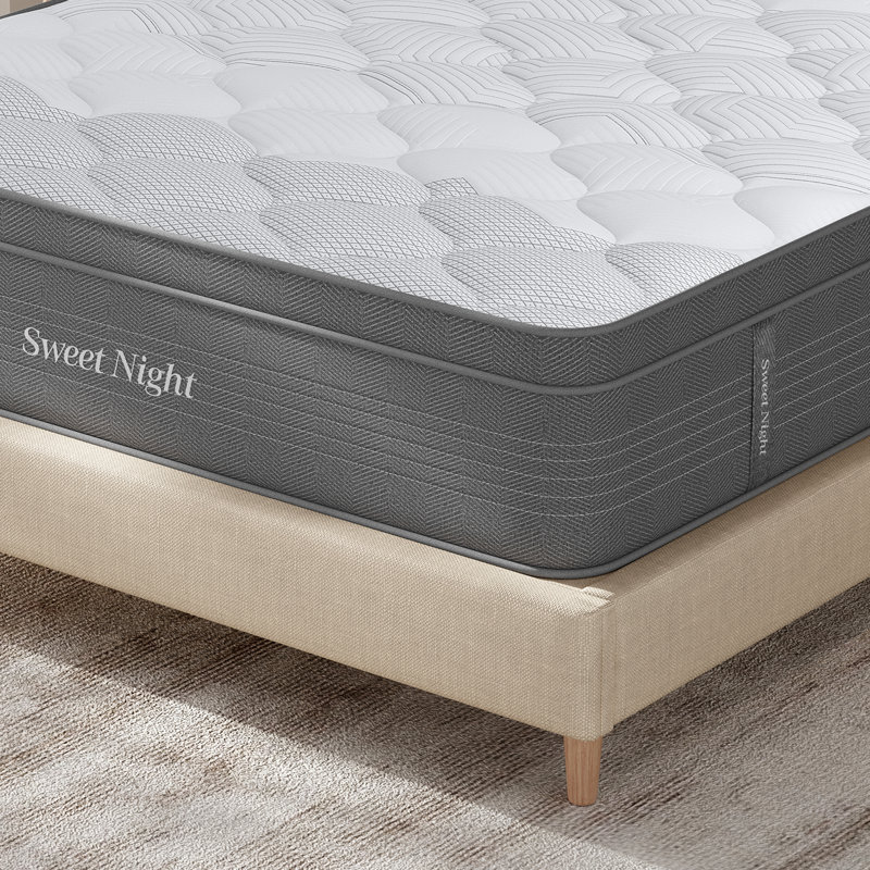 Matelas hybride à plateau-coussin 14 po, Grand lit