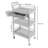 38.5'' H x 21.26'' W Utility Cart with Wheels-98250938