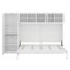 Lit escamotable mural avec armoires Murphy-1205186893