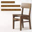 Ensemble de table de salle à manger moderne et simple ovale-102772819