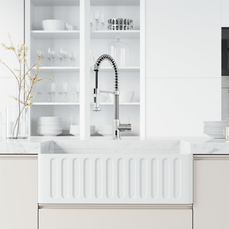 Robinet de cuisine Edison, Chrome