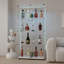 Vitrine en verre trempé avec DEL Bluetooth, télécommande et contrôle d'application, roulettes pivotantes-1349638798