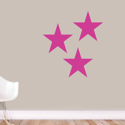 Adhésif décoratif étoiles