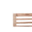 Cloison pliante en bois massif 4, l 55,2 po x H 65 po, ton naturel, charnières en métal pour un contrôle et un effort sans effort, améliore le paravent intérieur, l'apparence, le pliage simple, embellit