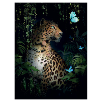 SUMMER THORNTON (LEOPARD) 60X80 CANVAS - Wrapped Canvas Canvas