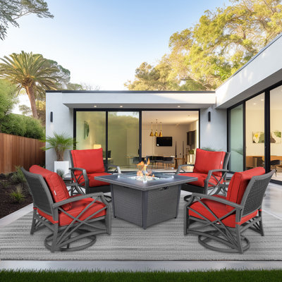 Bhaktivinod Patio Dining Set with , Cushions Included