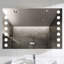 Carolus Glass Flat Wall Mirror