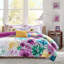 Ensemble d'édredon double / grand à motif floral-117486584