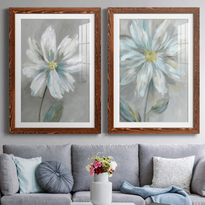 " Simple Flower I " 2 - Pieces