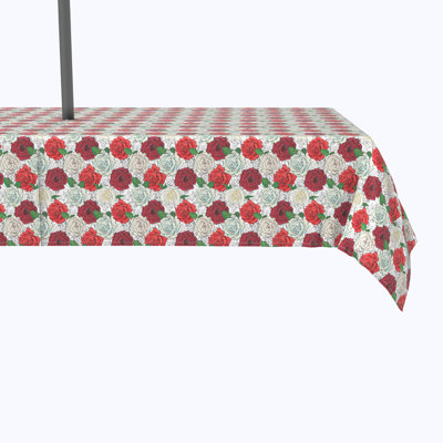 Pegasus Rose Sketches Tablecloth
