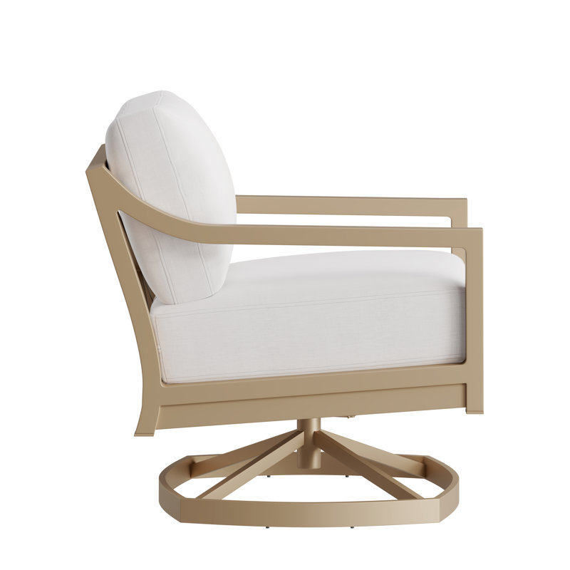 Swivel Chair, Almond Bark