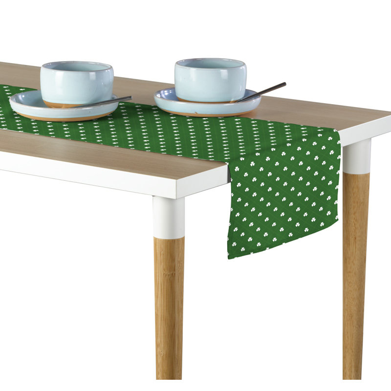 Eustice Geometric Table Runner, 72" L x 12" W