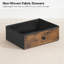 39cm W Metal Bedside Table