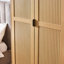 Ellaville 2 Door Solid + Manufactured Wood Wardrobe