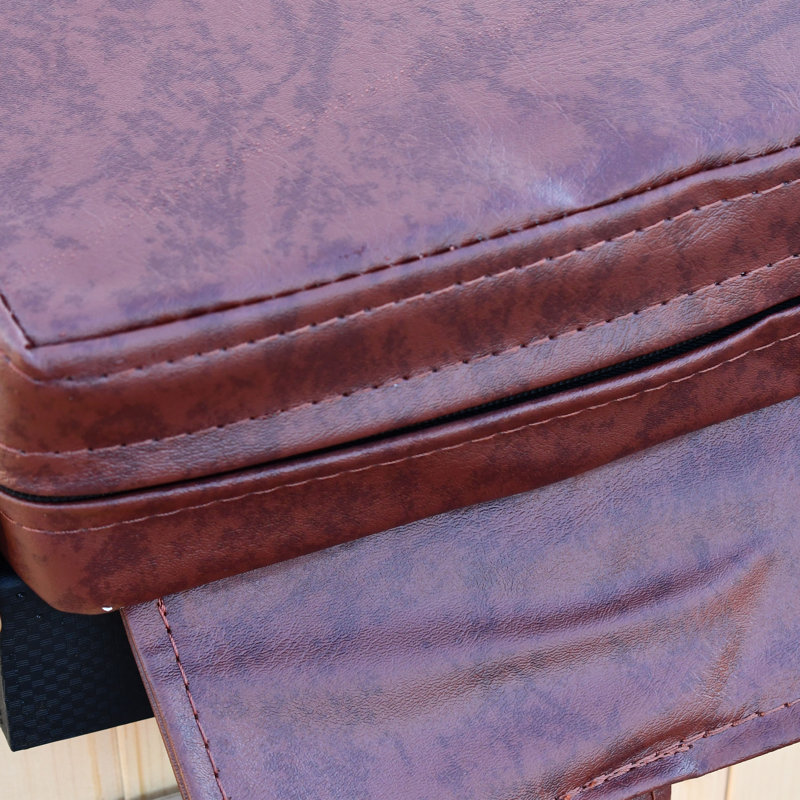 Burgundy Oval Hot Tub Insulator Top Cover