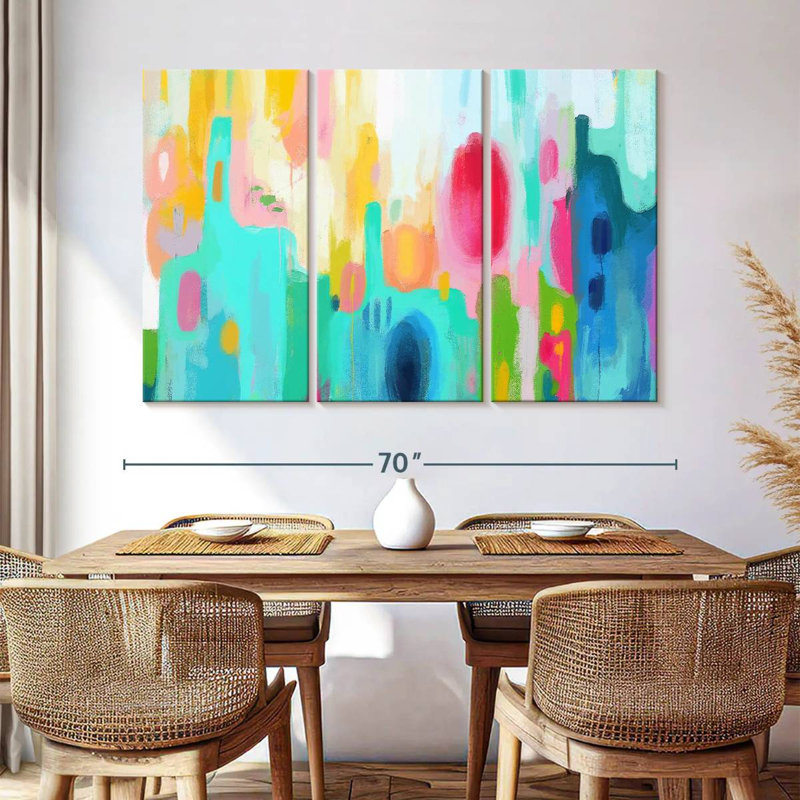 Avery Abstract Spring City, 42" H x 65" W