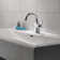 Sawyer Single Hole Bathroom Faucet with Drain Assembly