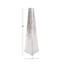 Vase de plancher en acier inoxydable Ousmane-1169544060