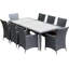 Ensemble de salle à manger rectangulaire pour 8 personnes 82 "Pavior-213483045-153876187
