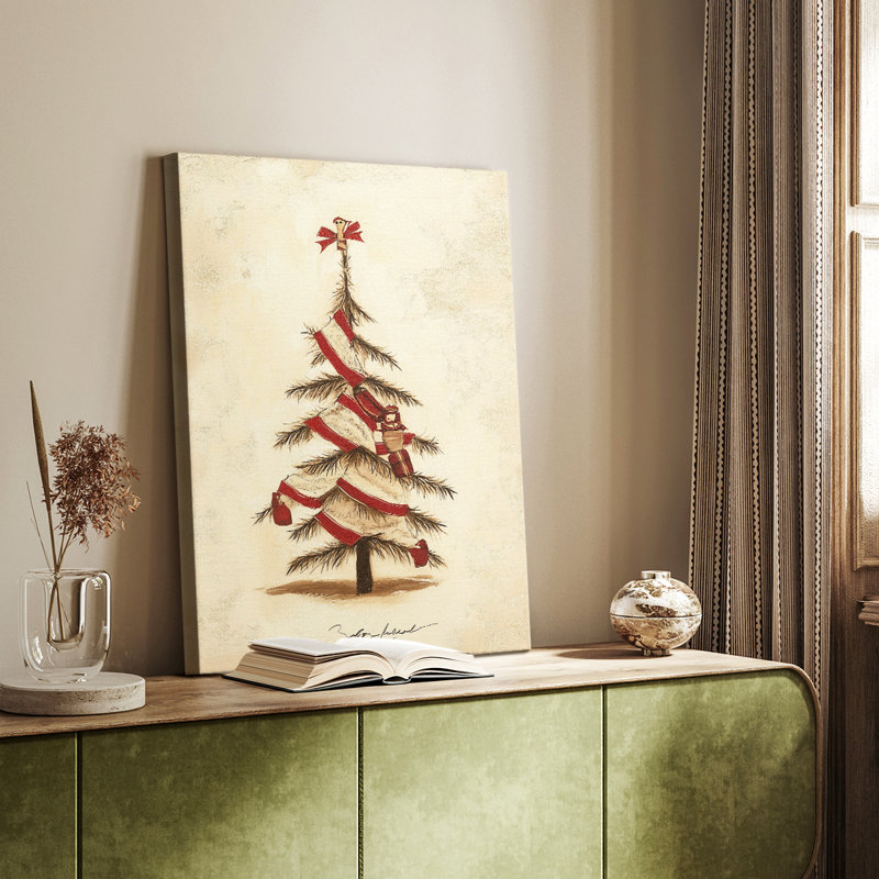 Art de Noël des Fêtes de Noël - galerie Cavas sur mesure, H 12 po x l 8 po