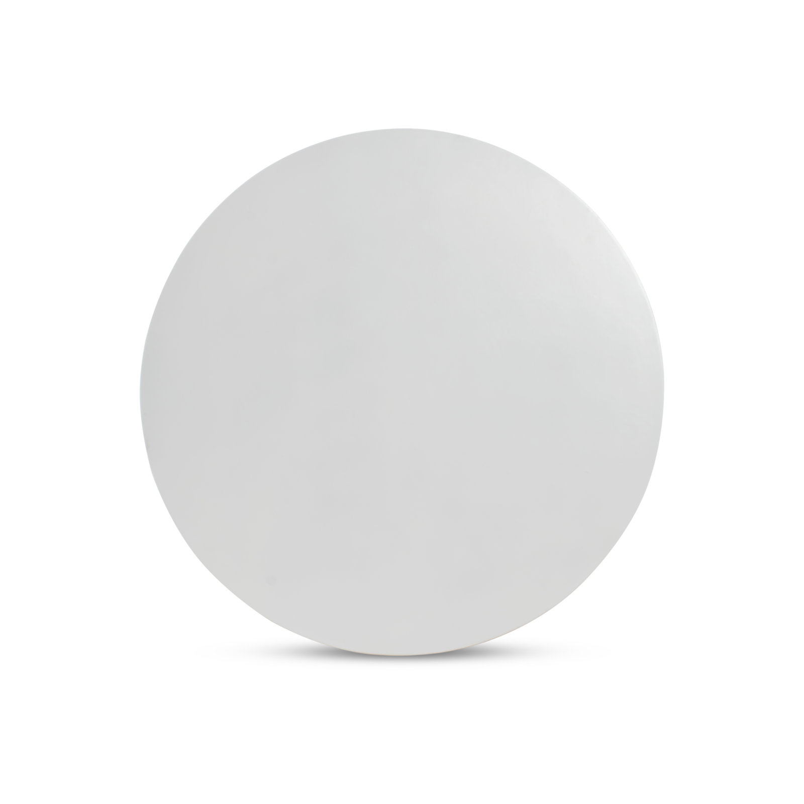 Gali 41.75'' Metal Outdoor Dining Table, Matte White