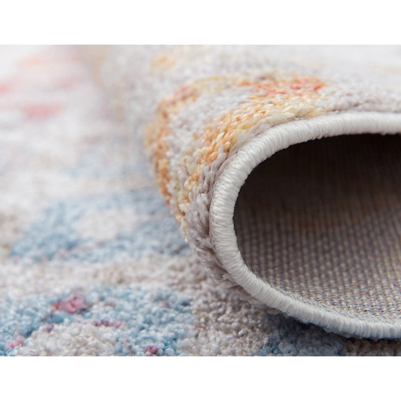 Corvena Abstract Indoor Rug, Square 8'