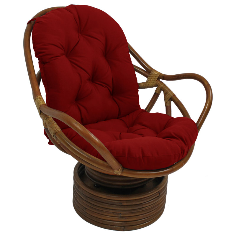 Outdoor 6'' Seat / Back Cushion, Paprika