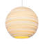 Scraplight Globe Recycled Cardboard Pendant Light - Moon-713681155-713681154-775375936